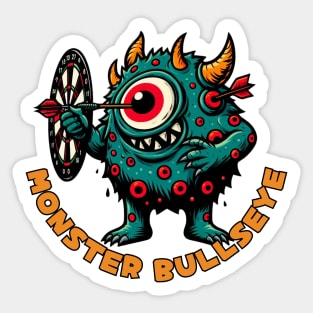 Darts monster Sticker